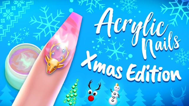 Acrylic Nails!: Xmas Edition