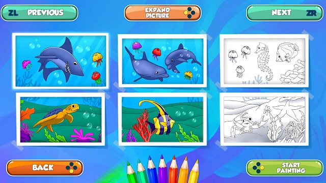 Coloring Book: Bundle For Kids - 140 drawings screenshot 6