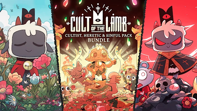 Cult of the Lamb - Cultist, Heretic, and Sinful Pack Bundle