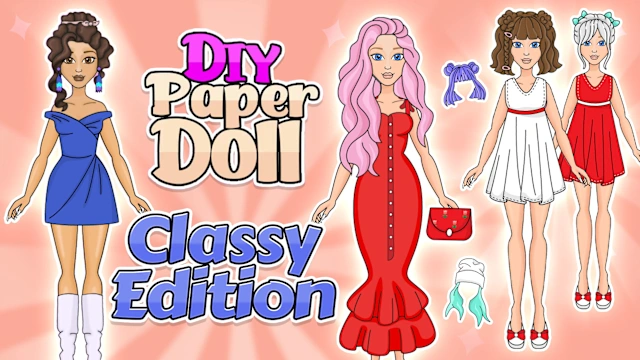DIY Paper Doll: Classy Edition