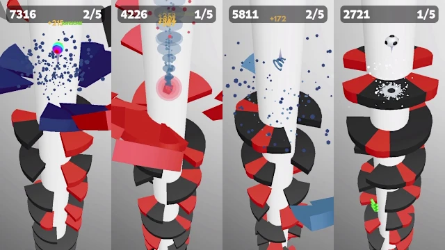 Helix Jump: Party Edition screenshot 4