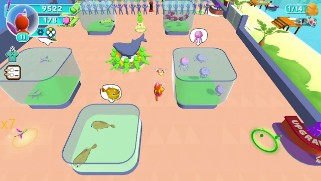 Aquarium Land: Parrot Edition screenshot 2
