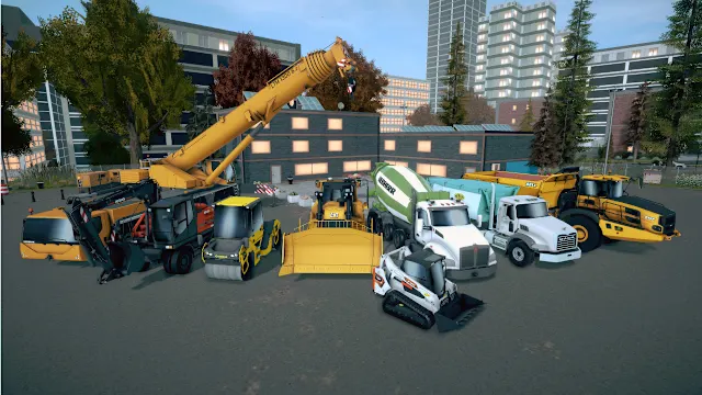 Simulation Platinum Bundle: Bus Construction  Firefighting Lawn Mowing screenshot 0