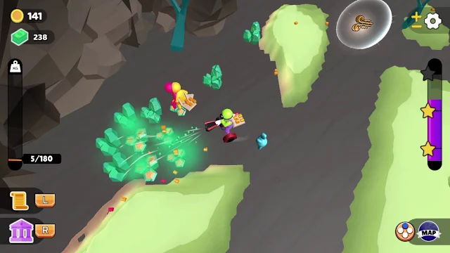 Astro Miner: Cave Adventure screenshot 1