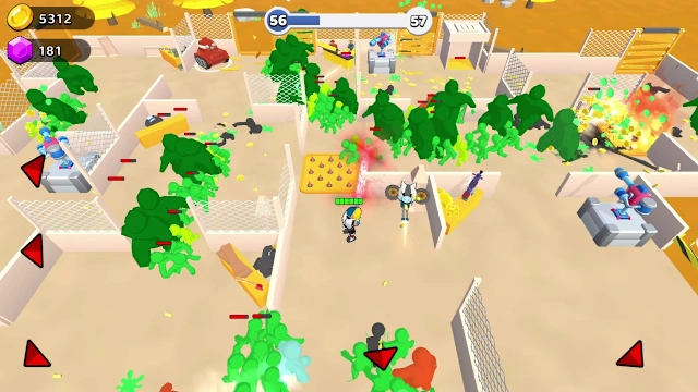 Zombie Defense: Pew Pew Edition screenshot 4