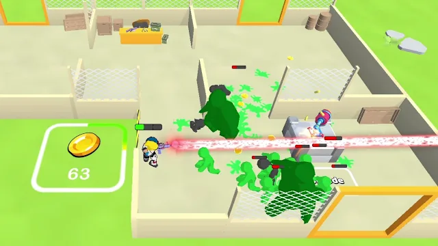 Zombie Defense: Pew Pew Edition screenshot 1