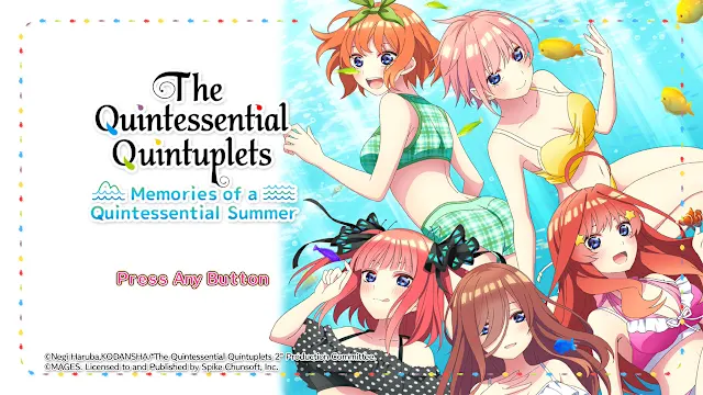 The Quintessential Quintuplets Double Pack screenshot 1