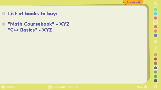 Notes + Stickers Director's Cut screenshot 2