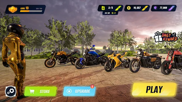 Highway Moto Racing Rush 2023 Simulator - Premium Edition screenshot 2