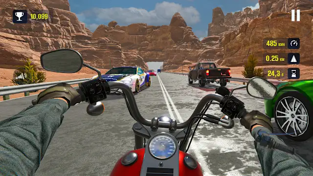 Highway Moto Racing Rush 2023 Simulator - Premium Edition screenshot 3