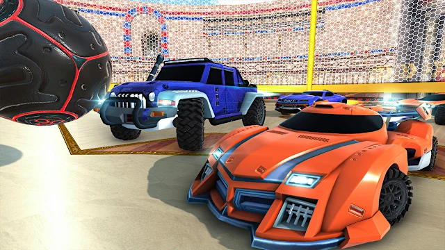Rocket Car: Ultimate Ball League Machines Premium Edition screenshot 0