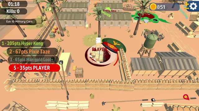 Hole io: Warzone Edition screenshot 3