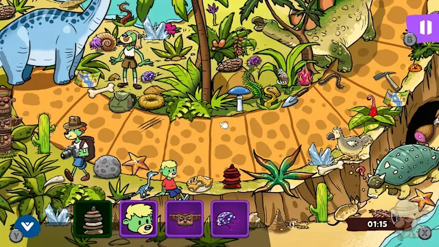 Spy Guy Animals Dino Edition screenshot 2