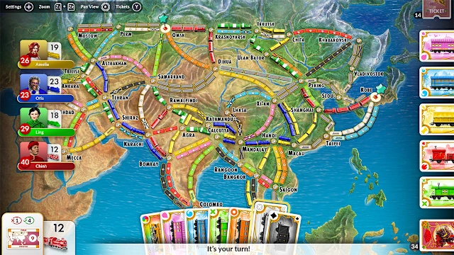 Ticket to Ride: Deluxe Edition screenshot 2