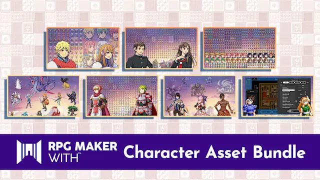 RPG MAKER WITH - Character Asset Bundle