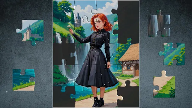 Medieval Fantasy: Jigsaw Puzzle Knight Edition screenshot 1