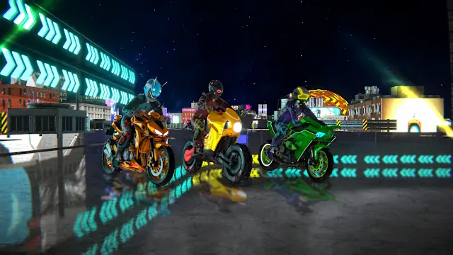 Moto Racer 2044 Game Simulator: Money Magnet Bundle screenshot 2