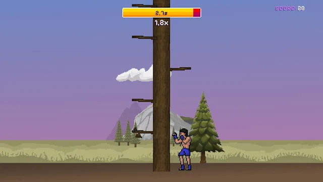 Heavy Hand: Pixel Tree Forest Fury Deluxe Edition screenshot 2