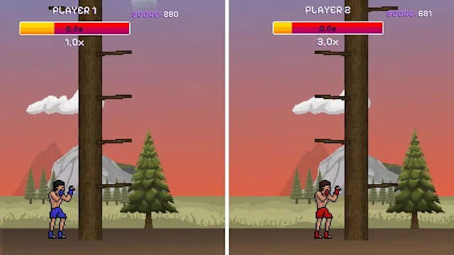 Heavy Hand: Pixel Tree Forest Fury Deluxe Edition screenshot 1