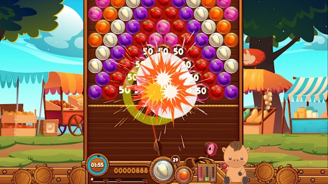 Bubble Shoot Farm: Extended Edition screenshot 2