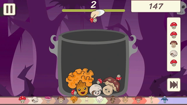 Land of Mushrooms - Halloween Edition screenshot 1