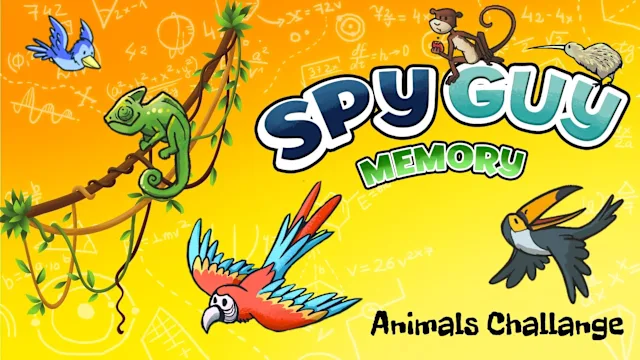 Spy Guy Memory Animals Challange