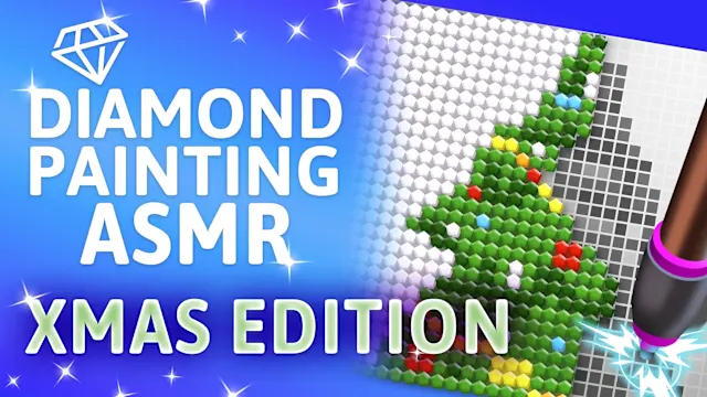 Diamond Painting ASMR: Xmas Edition