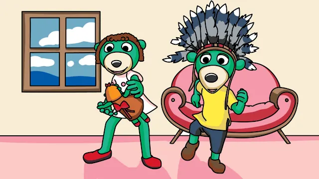 The Treflik Family Coloring Story screenshot 2