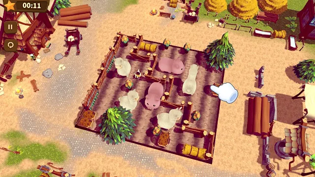 Animal Farm Parking: Premium Edition screenshot 3