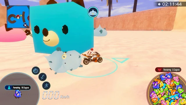 Neptunia Riders VS Dogoos Deluxe Edition screenshot 1