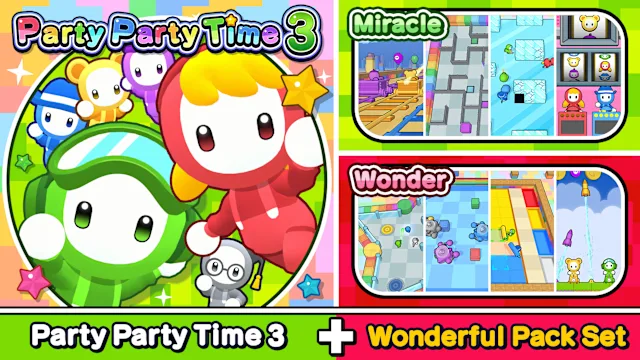 Party Party Time 3 + Wonderful Pack Set