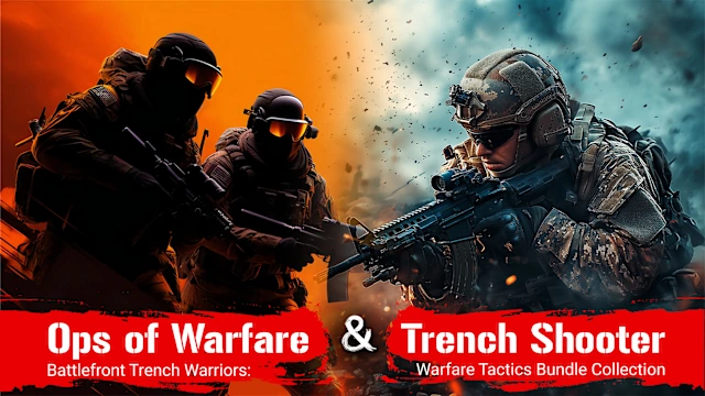 Battlefront Trench Warriors: Ops of Warfare & Trench Shooter : Warfare Tactics Bundle Collection