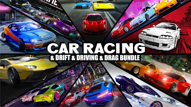 CAR RACING & DRIFT & DRIVING & DRAG BUNDLE