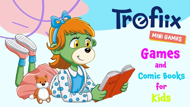 Treflix: Games and Comic Books for Kids