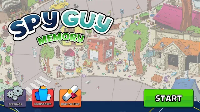 Spy Guy Memory Cosmos Challenge screenshot 3