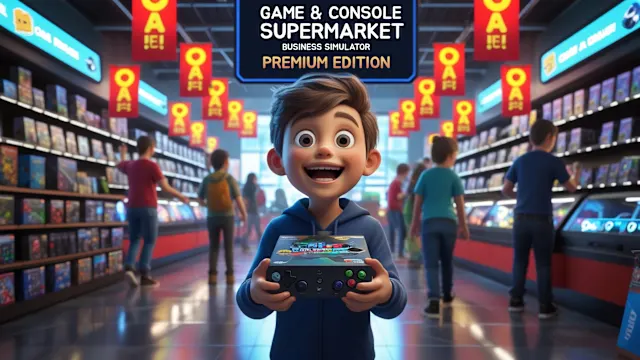 Game & Console Supermarket: Business Simulator Premium Edition