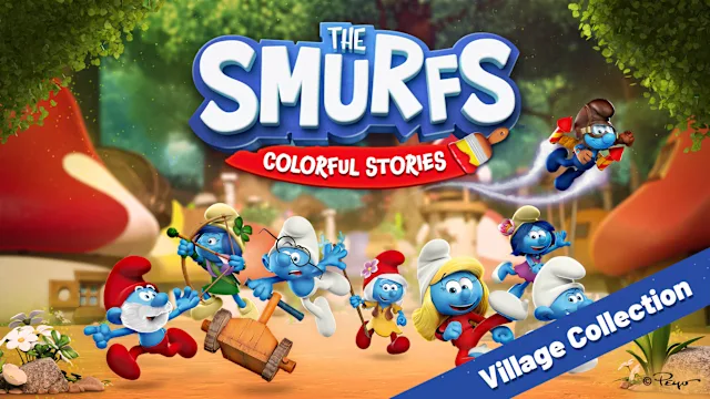 The Smurfs: Colorful Stories Village Collection