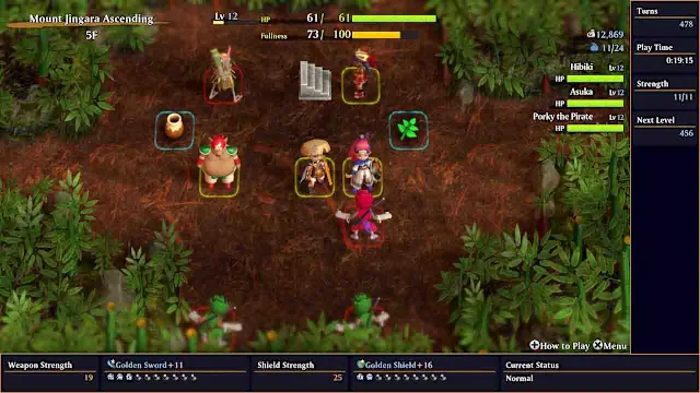 Shiren the Wanderer: The Mystery Dungeon of Serpentcoil Island Plus Bundle screenshot 1