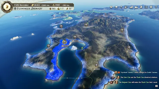 Set of 6 Scenarios for "NOBUNAGA'S AMBITION: Awakening" screenshot 2