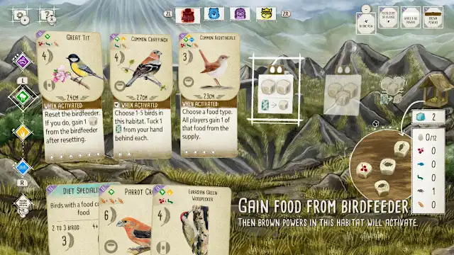 Wingspan: European Expansion + Wingspan: Oceania Expansion + Wingspan: Asia Expansion screenshot 2