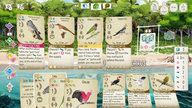 Wingspan: European Expansion + Wingspan: Oceania Expansion + Wingspan: Asia Expansion screenshot 3