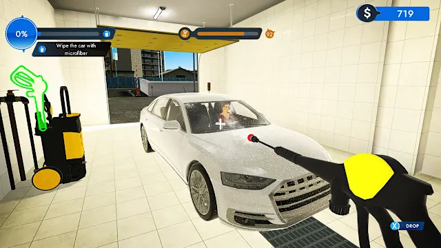 Car Wash Tycoon Business Simulator: Washing Empire screenshot 2