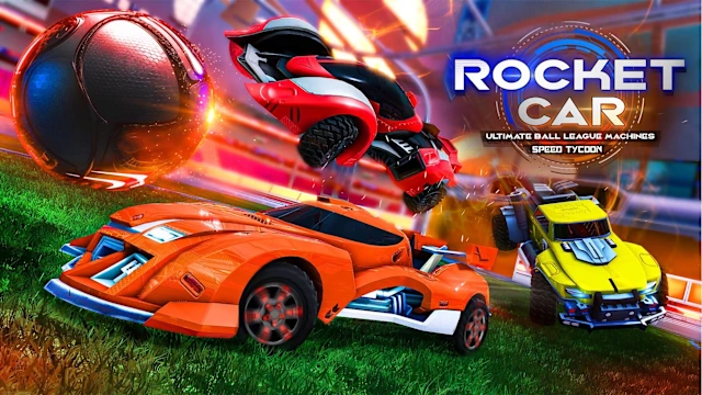 Rocket Car : Ultimate Ball League Machines - Speed Tycoon