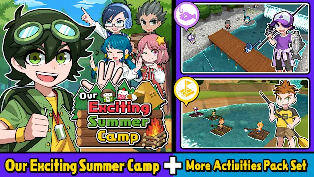 Our Exciting Summer Camp + More Activities Pack Set