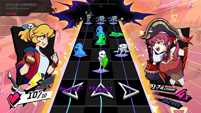 Rift of the NecroDancer: hololive Music Pack screenshot 1
