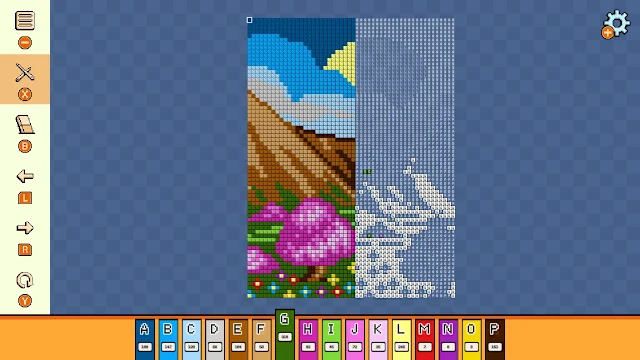 Pixel Cross Stitch Color by Number Seasons Collection Season 1 screenshot 2