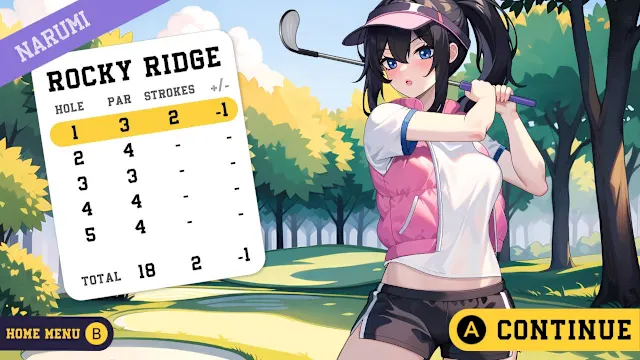 Hentai Golf Sunny Sands Edition screenshot 4
