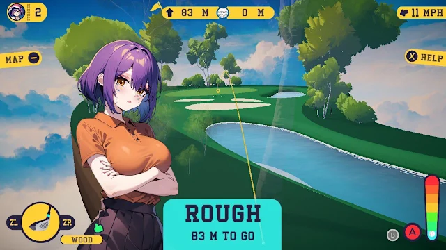 Hentai Golf Sunny Sands Edition screenshot 3