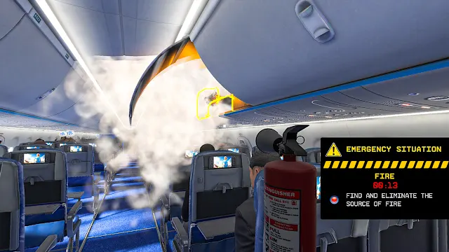 Flight Attendant Simulator: Onboard Tasks - Final Call screenshot 2