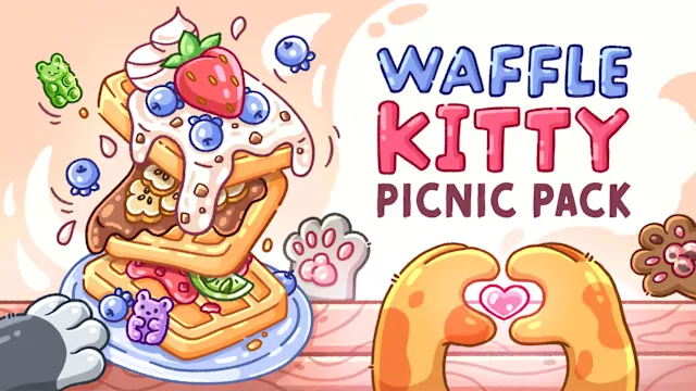 Waffle Kitty Picnic Pack